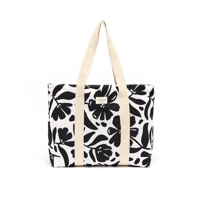 Tote Bag à Fleurs Office Chic - Plusieurs motifs - DRAEGER PARIS
