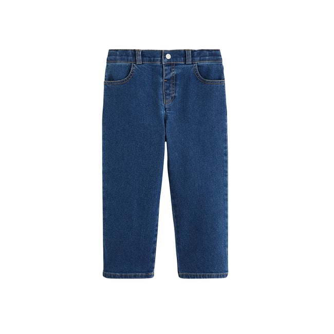 Jean enfant relaxed bleu <span itemprop=