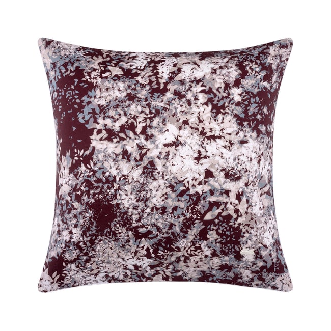 Taie d'oreiller en satin de coton lavé, L OMBRE multicolore <span itemprop=