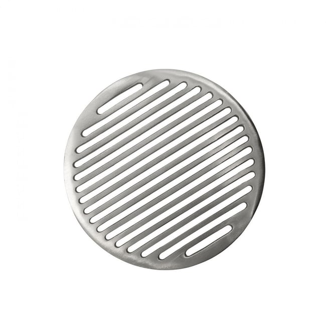 Dessous de plat rond Esme Couleur argent <span itemprop=