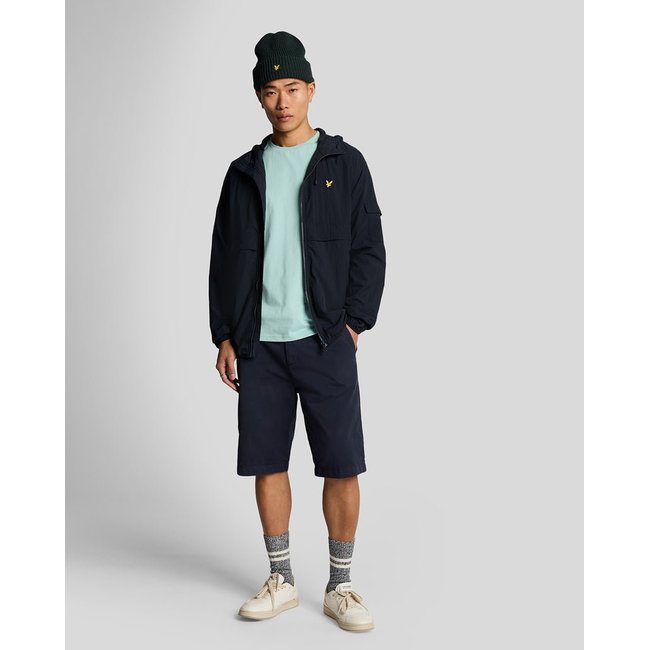 Short Chino foncé marine <span itemprop=