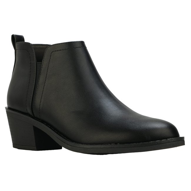 Bottines YORK noir <span itemprop=