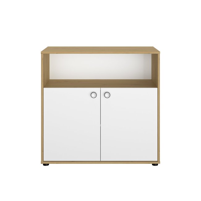 Commode 2 portes ARTHUR beige <span itemprop=