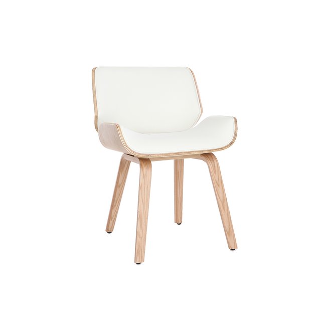 Chaise design pieds bois RUBBENS - MILIBOO