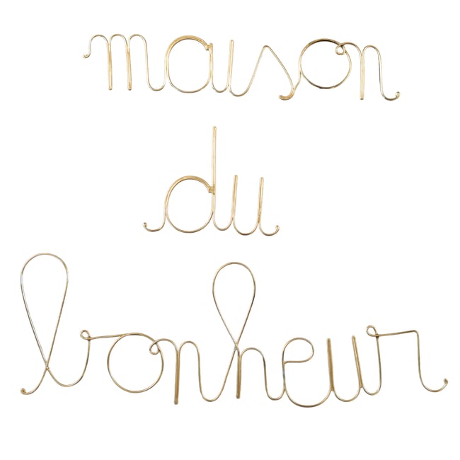 Mot fil de laiton 