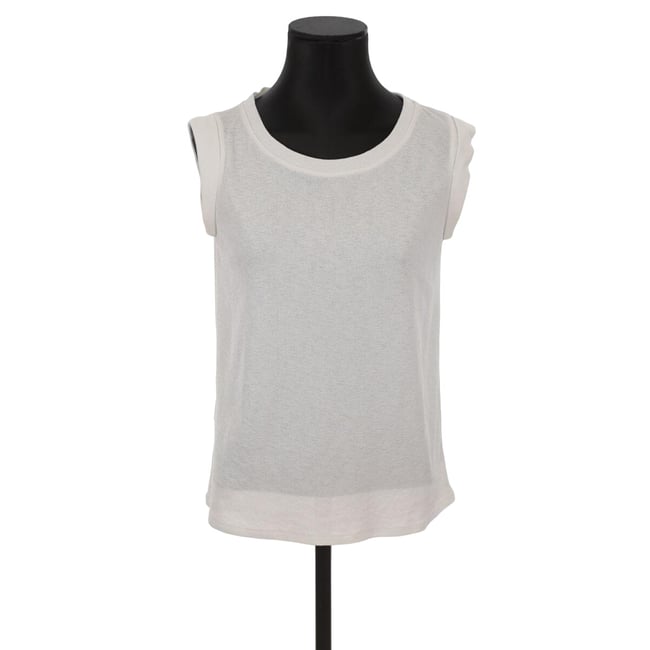 Blouse Tunique Blanche Claudie Pierlot - Taille 36 - Occasion En Très Bon état