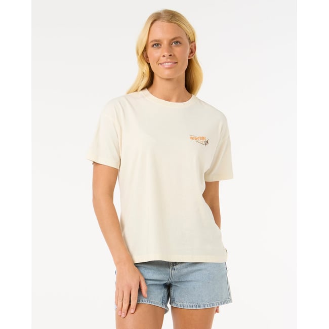 T-shirt CALA VADELLA RELAXED TEE os <span itemprop=