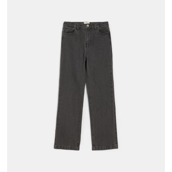 Jean droit tatanger den coton denim gris clair <span itemprop=