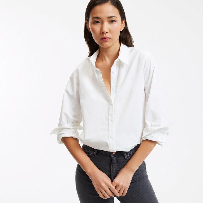 Camisa amplia, manga larga - LA REDOUTE COLLECTIONS