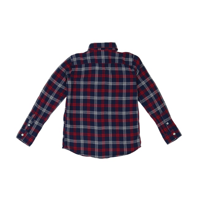 Chemise enfant - Très bon état rouge <span itemprop=