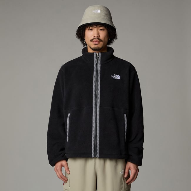 Sweat polaire zippé, Fleeski noir <span itemprop=