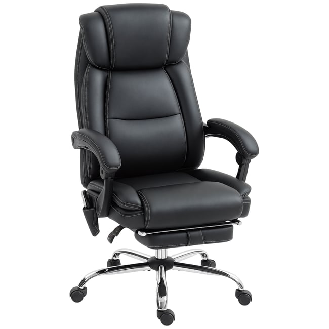 Fauteuil de bureau avec fonction massage Couleur noir <span itemprop=