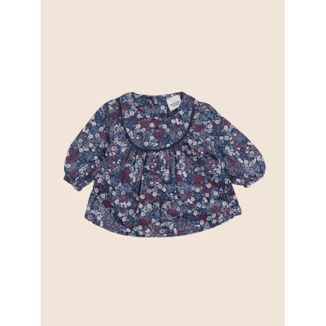 Blouse - Très bon état bleu <span itemprop=