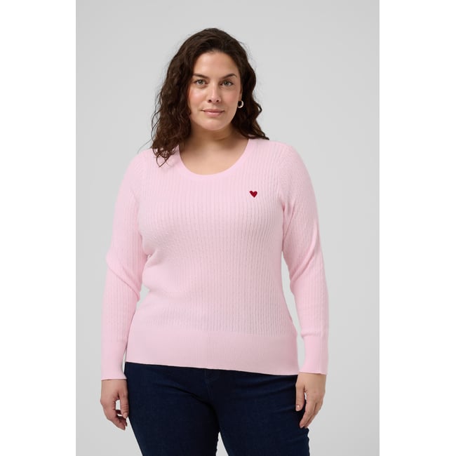 Pullover tricoté - KAFFE CURVE