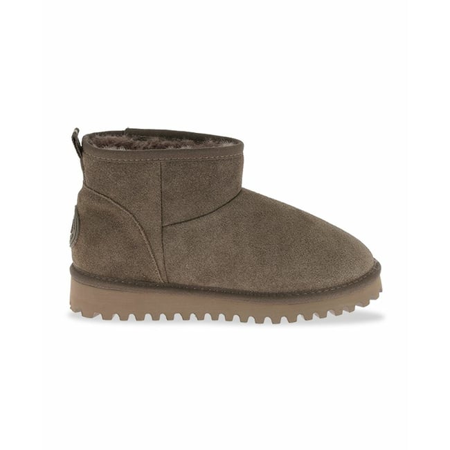 Gevoerde leren boots Chakir <span itemprop=