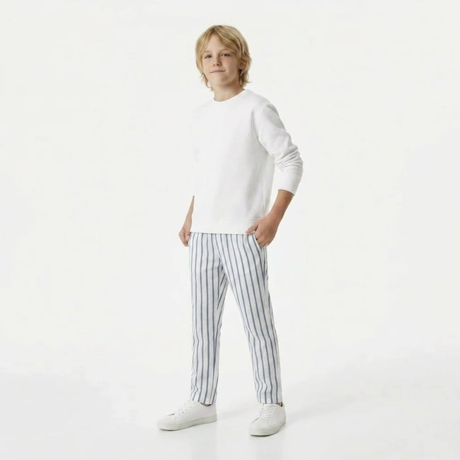 Pantalon  - Très bon état blanc <span itemprop=