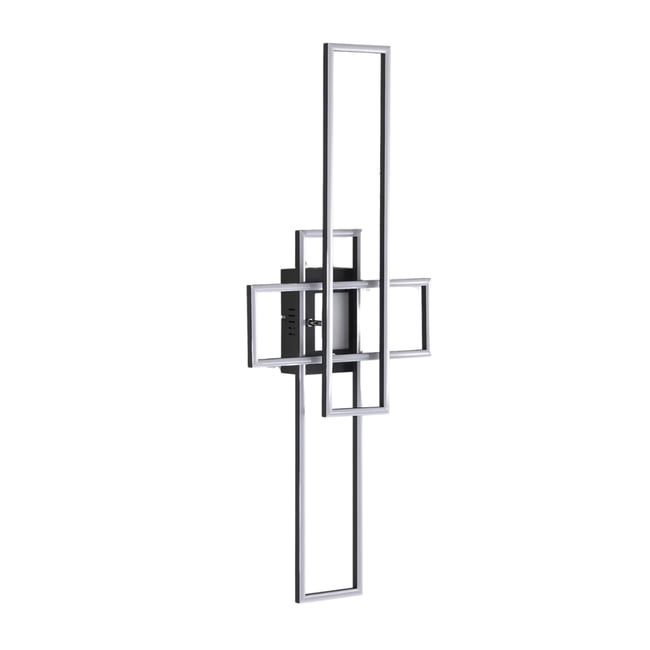 Plafonnier ou Applique LED noire - ELI Couleur v002228 <span itemprop=