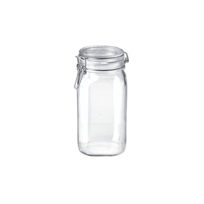 Lot de 6 Bocaux à conservation en verre, FIDO Couleur transparent <span itemprop=
