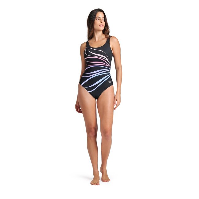 Shapewear Swimsuit, black/multi-coloured, ARENA