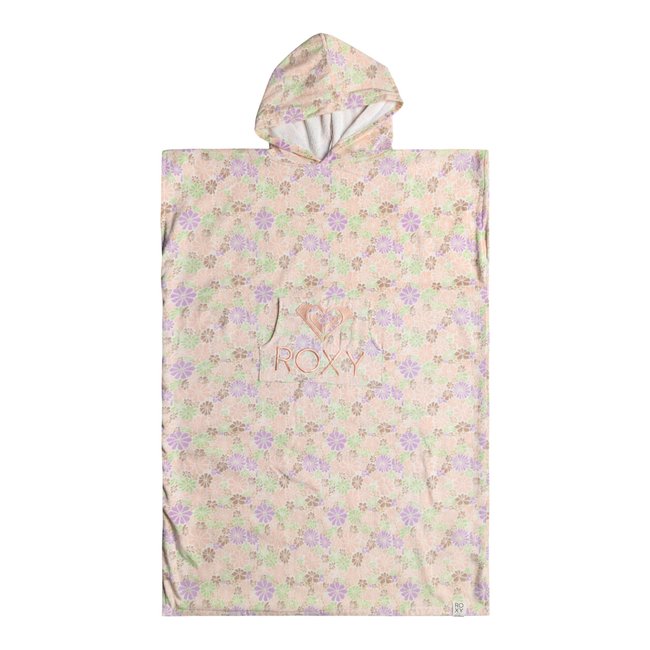 Poncho de surf STAY MAGICAL. blanc white all about sol mini rg <span itemprop=
