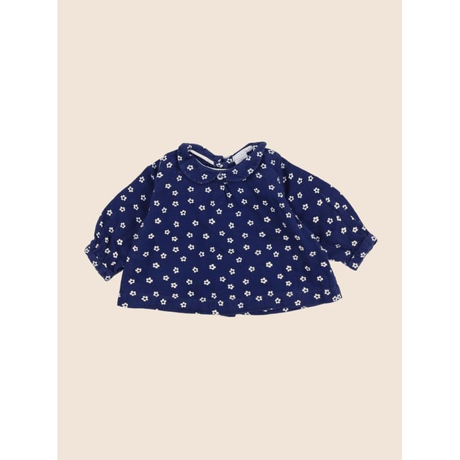 Blouse - Très bon état bleu <span itemprop=