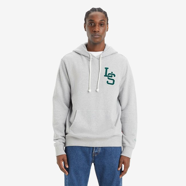 Felpa con cappuccio grigio LEVI'S