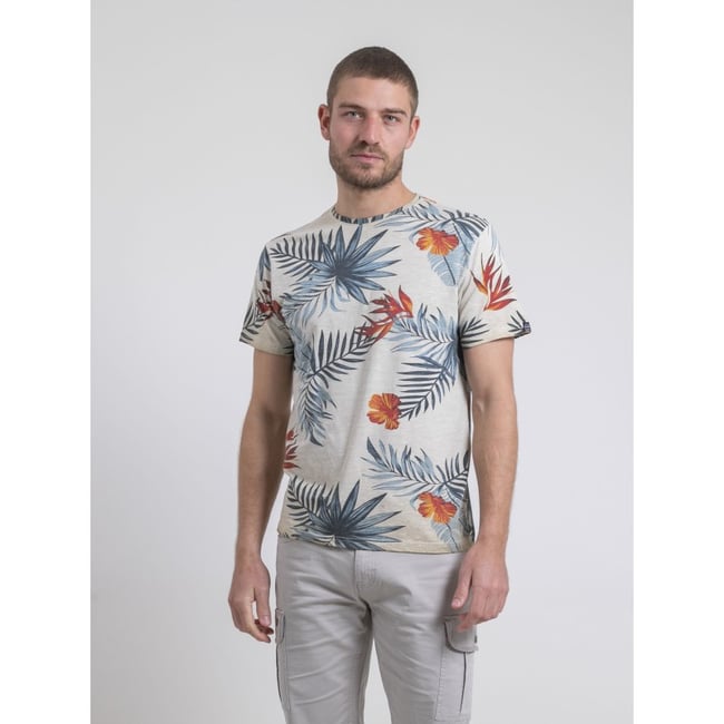 T-shirt Col Rond Pur Coton Nulogan - RITCHIE