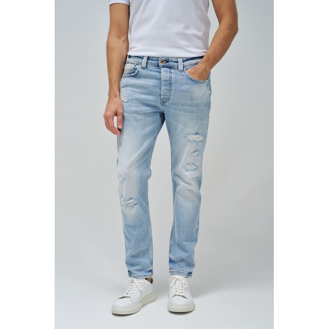JEAN SLIM FIT CRAFT SERIES bleu vintage <span itemprop=