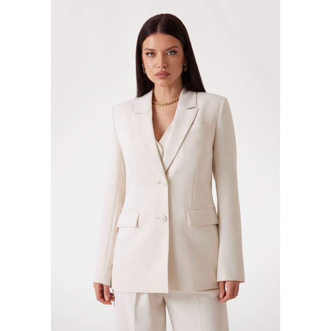 The Perfect Blazer blanc <span itemprop=