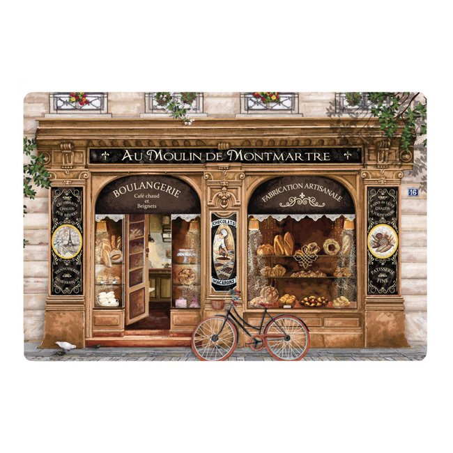 Set de table Boulangerie traditionnelle assortis <span itemprop=