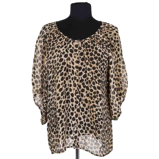Blouse - Très Bon État beige <span itemprop=