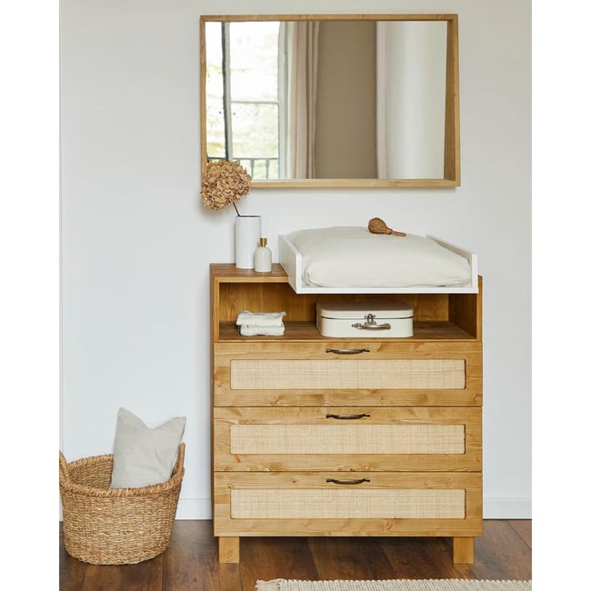 Commode table à langer en bois - Tayen - HANNUN