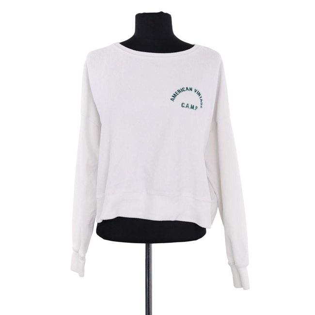 Sweatshirt - Très Bon État blanc <span itemprop=