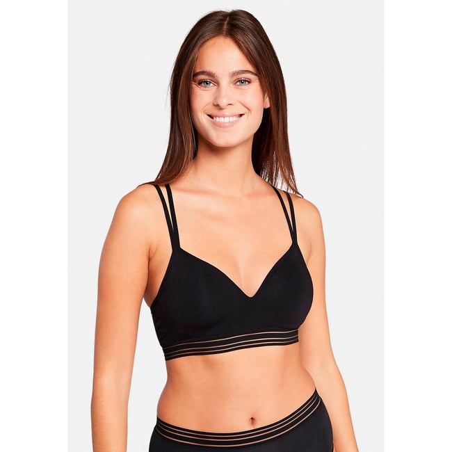 Zen Light Bralette, black, BILLET DOUX