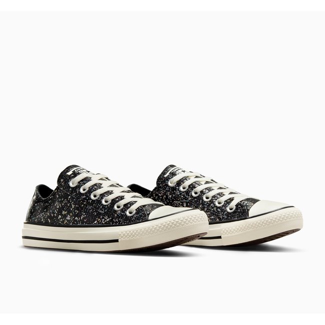 Chuck Taylor All Star Ox Shinefetti Trainers, black, CONVERSE