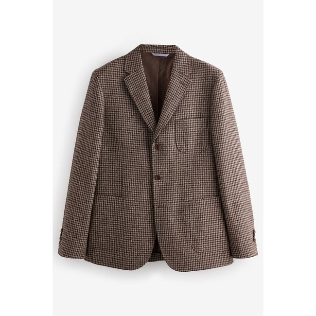 Manteau boutonnée marron <span itemprop=
