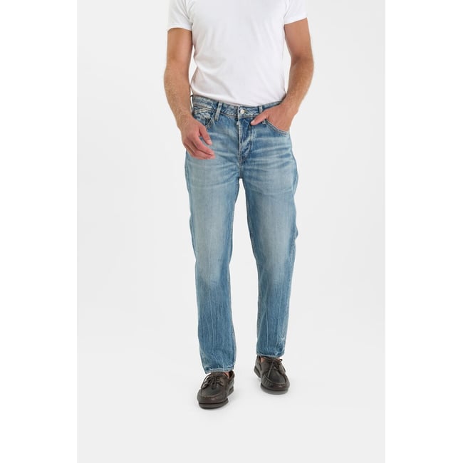 Jeans loose, large 1999 loose, longueur 34 blue <span itemprop=