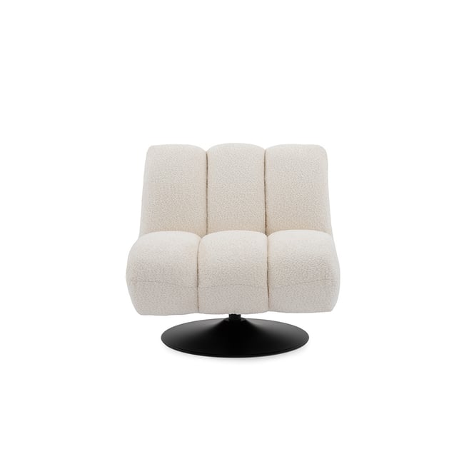 Fauteuil tissu bouclette, JANISSAIRE - BOBOCHIC