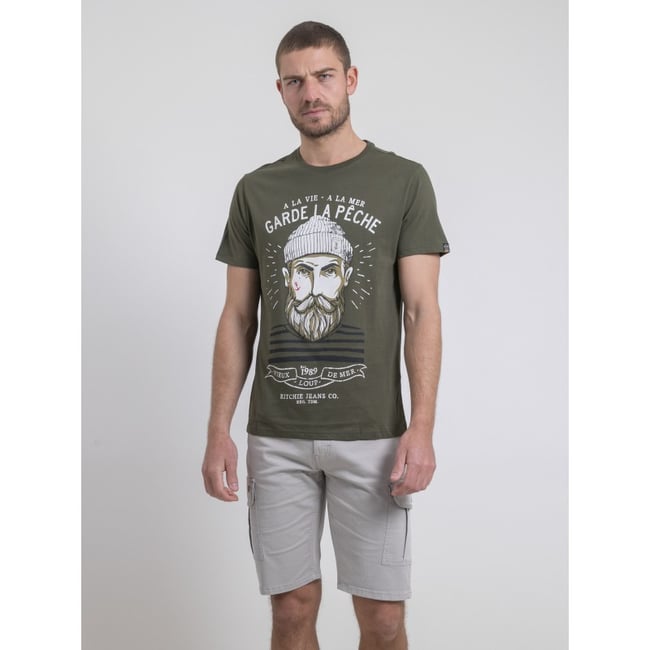 T-shirt Col Rond Pur Coton Noulandy - RITCHIE