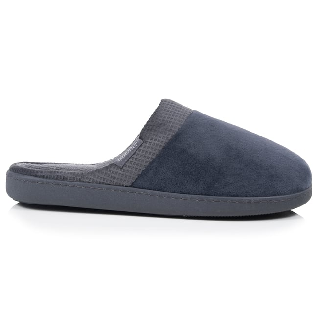 Chaussons Mules gris <span itemprop=