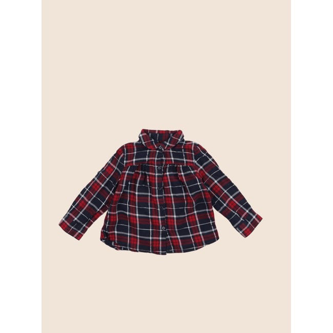 Blouse - Très bon état bleu, rouge <span itemprop=