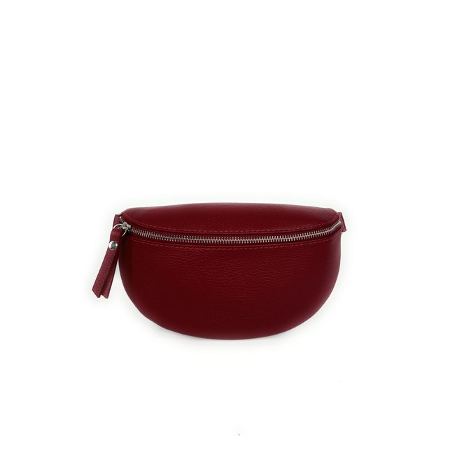 Sac banane en cuir grainé italien LOU - OH MY BAG