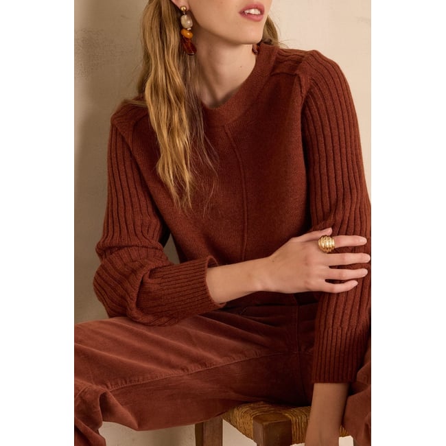 Pull BROOKLYN en laine côtelé - Maison 123