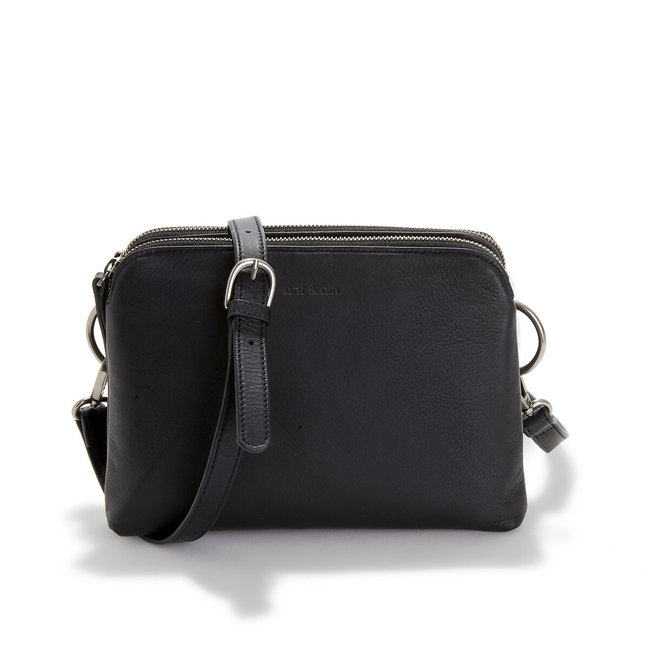 Sac à main à double compartiment en cuir NAEL - NAT & NIN