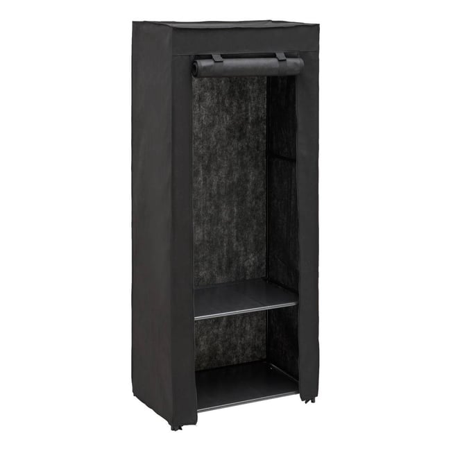 Penderie rectangulaire DRESSY Couleur noir <span itemprop=