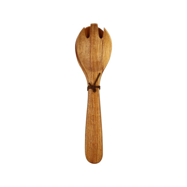 Set de couvert à salade 30,5cm en bois d'acacia, COPA Couleur naturel <span itemprop=