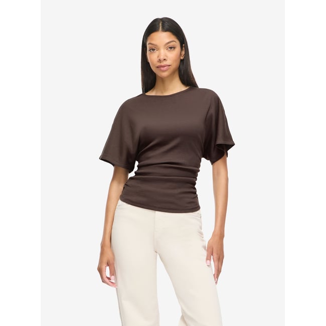 T-Shirt marron - chocolate brown1 <span itemprop=