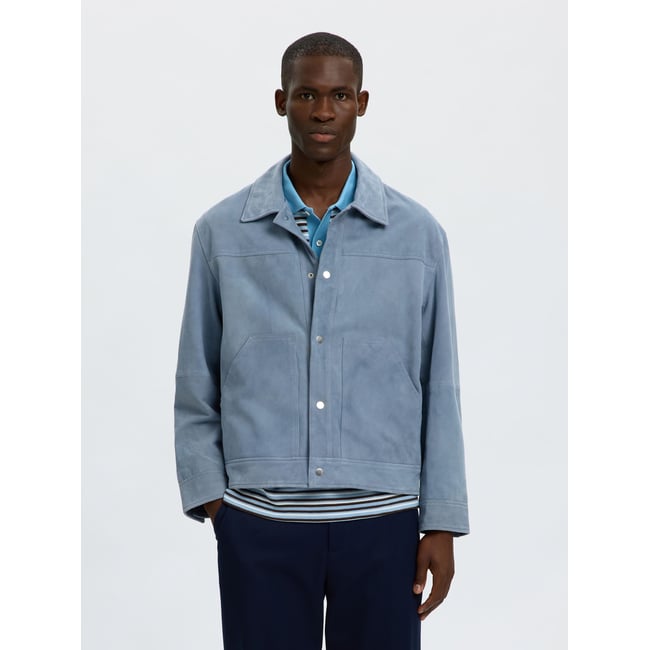 Veste gris - blue mirage1 <span itemprop=