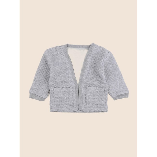 Gilet - Etat satisfaisant gris <span itemprop=