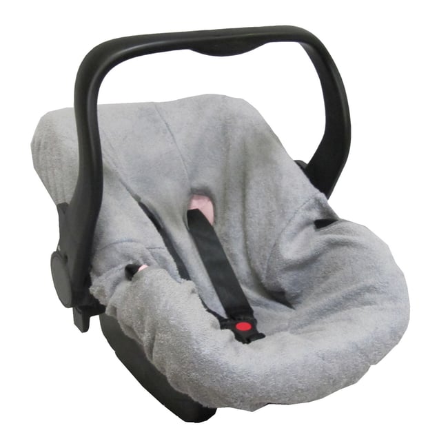 Housse éponge pour siège auto gris <span itemprop=